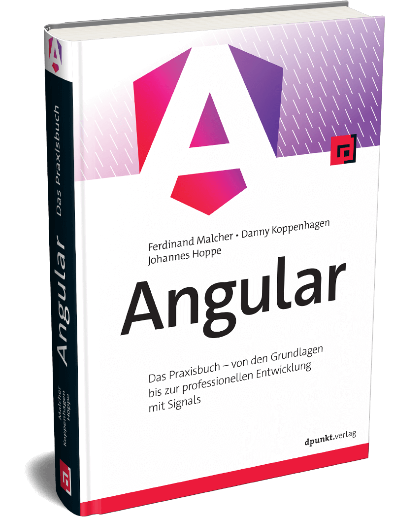 Coverbild des Angular-Buchs