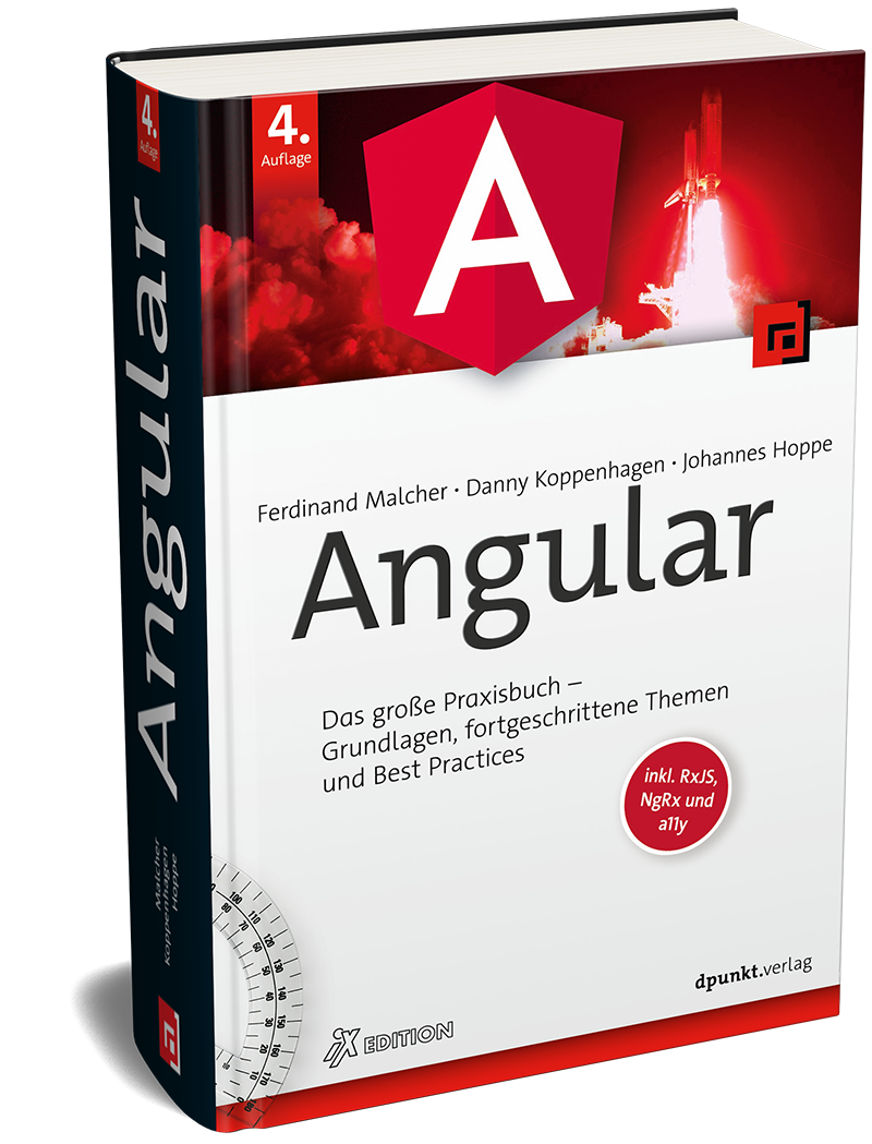 Coverbild des Angular-Buchs